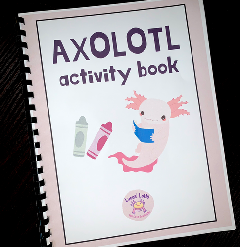 Axolotl Activity Book | Puppy Smiles