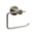 Porta papel Benton Inox frontal