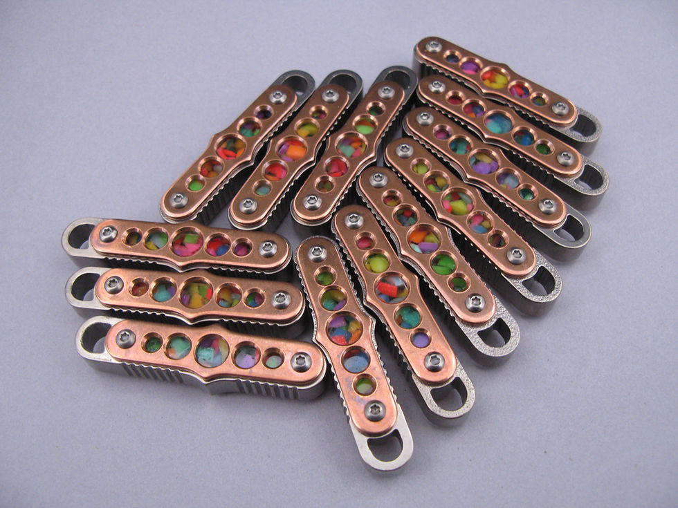 Thumbnail: Copper/Titanium Gaslight Rainbow glow