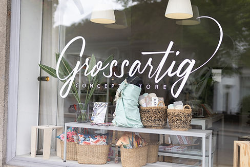 Grossartig shop Schaufenster