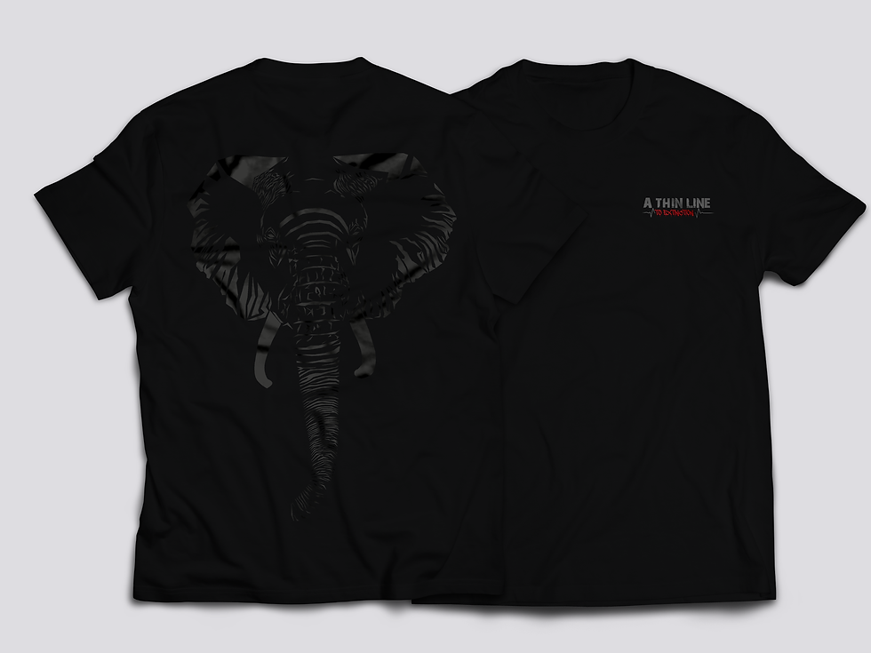 Thumbnail: Back Animal Print T-shirt