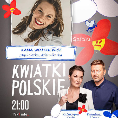 Kwiatki polskie w TVP Info - wystąpienie gościnne