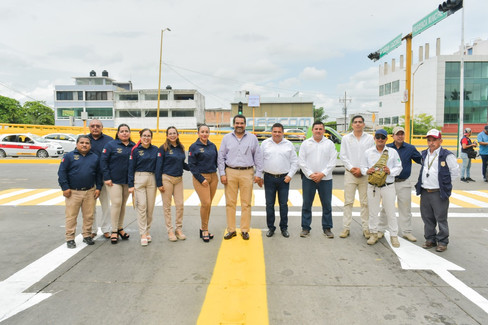 Ayuntamiento moderniza medidas de seguridad vial en Poza Rica.