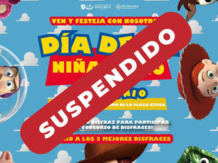 Exhorta a la ciudadanía estar al pendiente de la nueva fecha.
