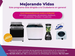 Programa “Mejorando Vidas” abre convocatoria en Poza Rica.