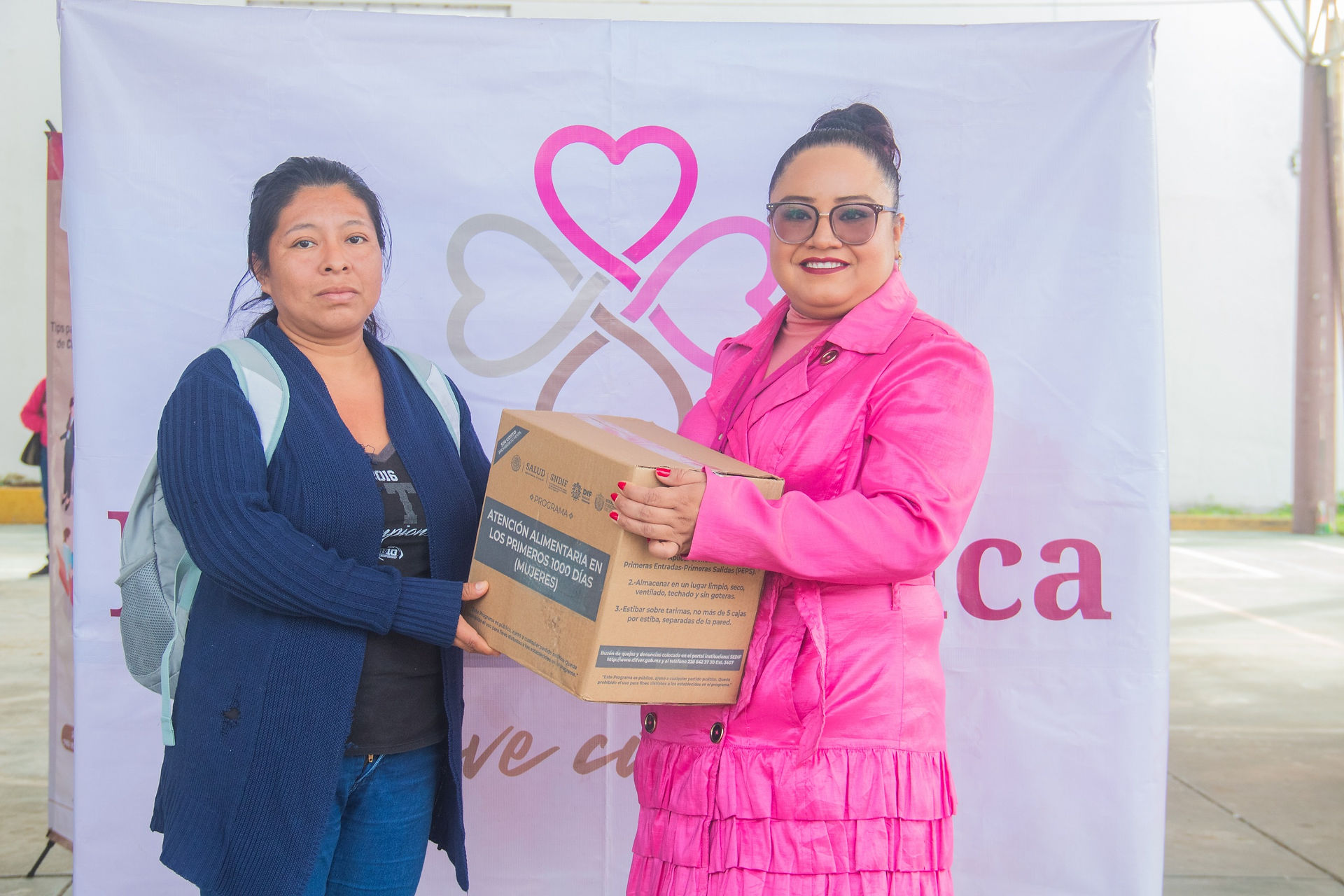 DIF beneficia a 260 mujeres con apoyo alimentario.