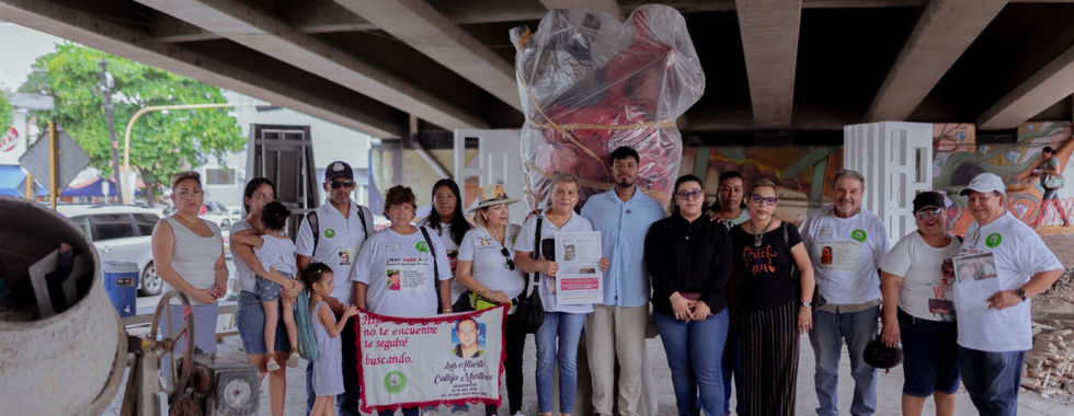 Avanza la construcción de Memorial para Víctimas de Desaparición en Poza Rica.