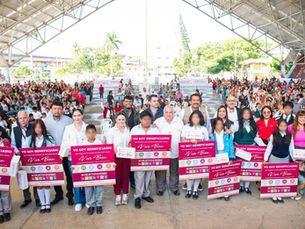 Concluye primera jornada de entregas del Programa “Vive Bien”.