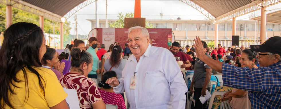 Continúan entregas de apoyos alimentarios del Ayuntamiento de Poza Rica.