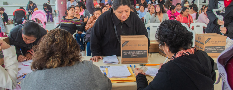 DIF beneficia a 260 mujeres con apoyo alimentario.