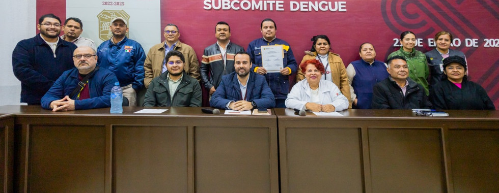 Fortalecen estrategias contra el dengue en Poza Rica.