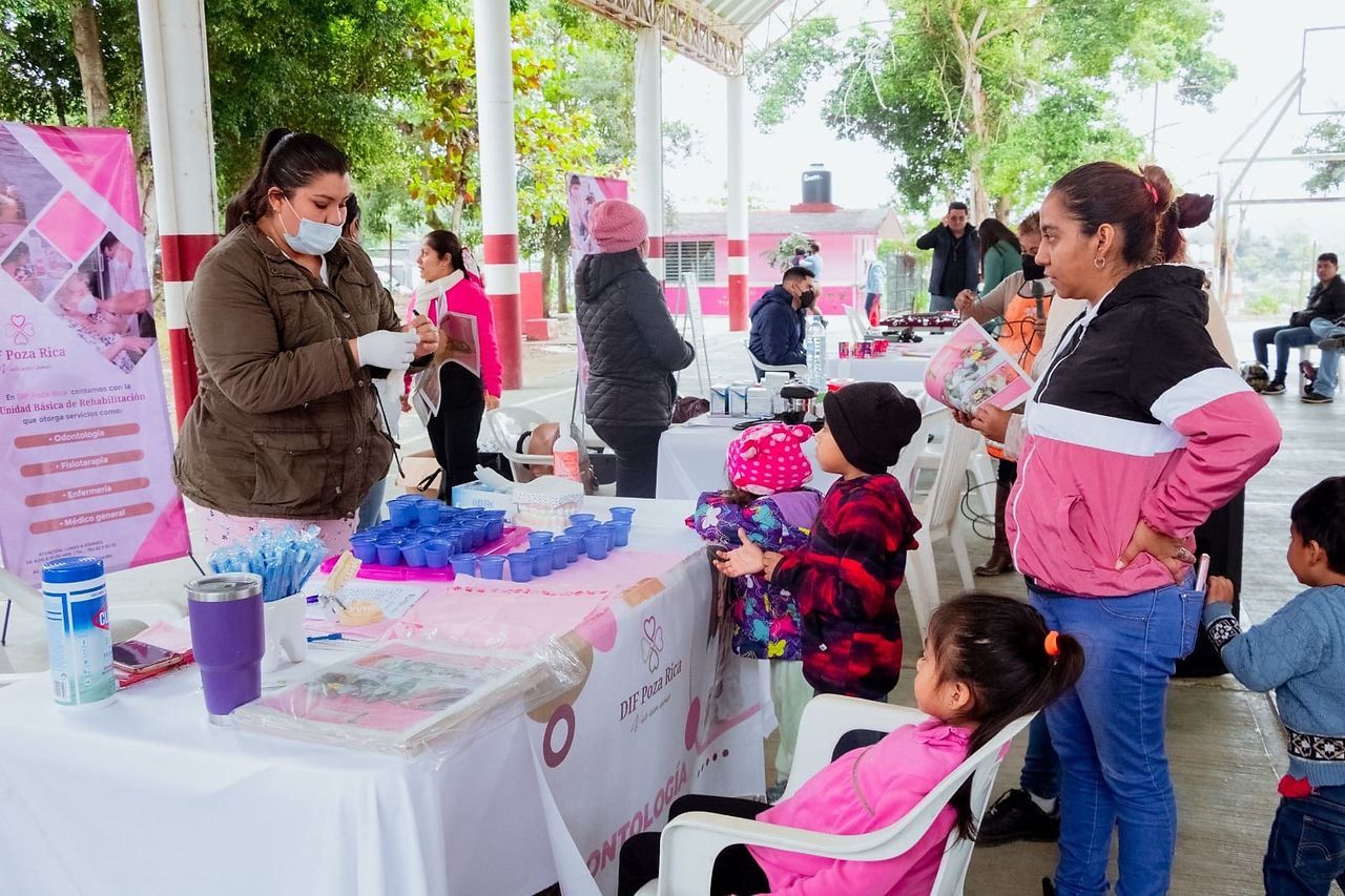 Arrancan jornadas de salud itinerante DIF 2024.