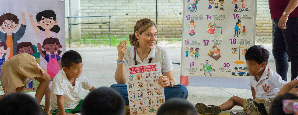 Promueven respeto a derechos de infancias y adolescencias en Poza Rica.