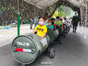 Invita Ejército Mexicano a Paseo en Tren Infantil, Exposición Militar y Exposición Fotográfica