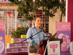 Implementan programa “Menstruación Digna” en Poza Rica.