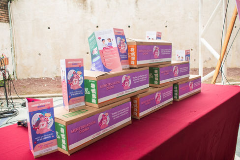 Promueven salud menstrual en Poza Rica.