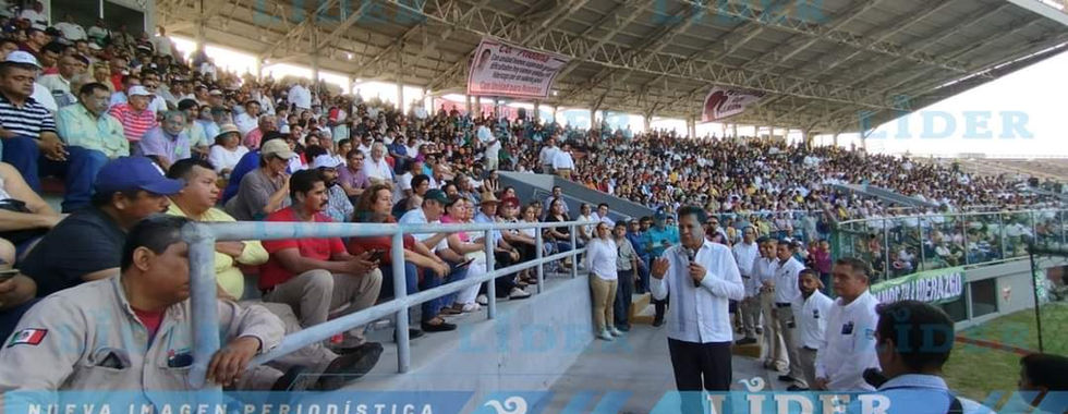 Petroleros contarán con salario digno, asegura Ricardo Aldana.