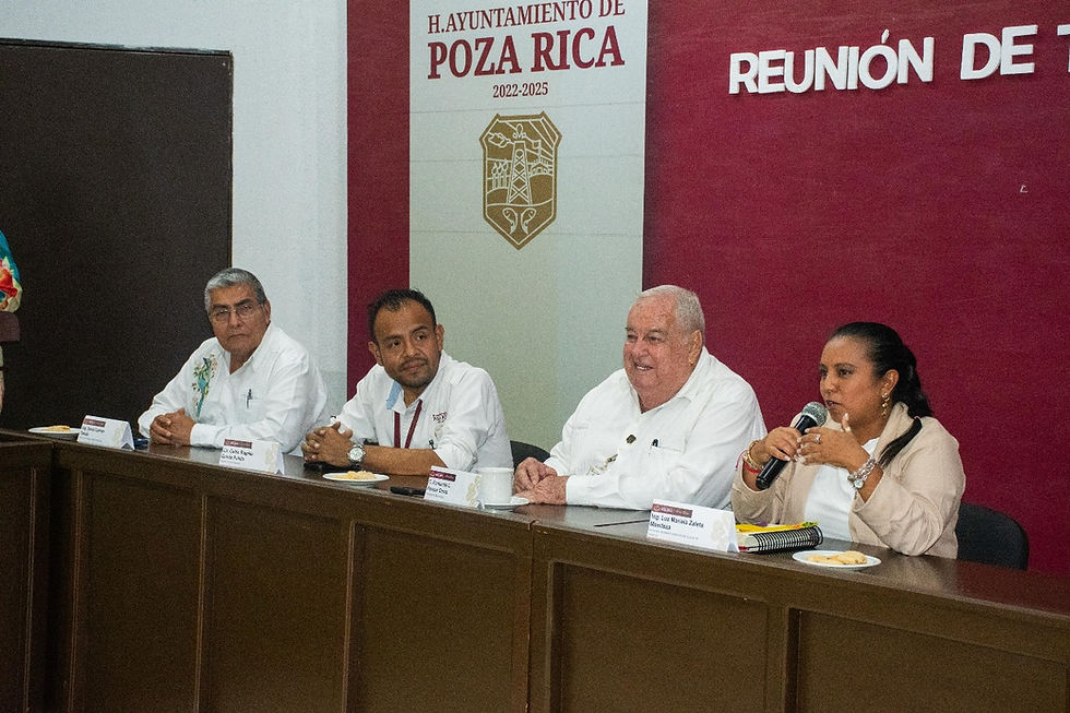 Poza Rica sede de Mesa de Trabajo Regional con PMA.