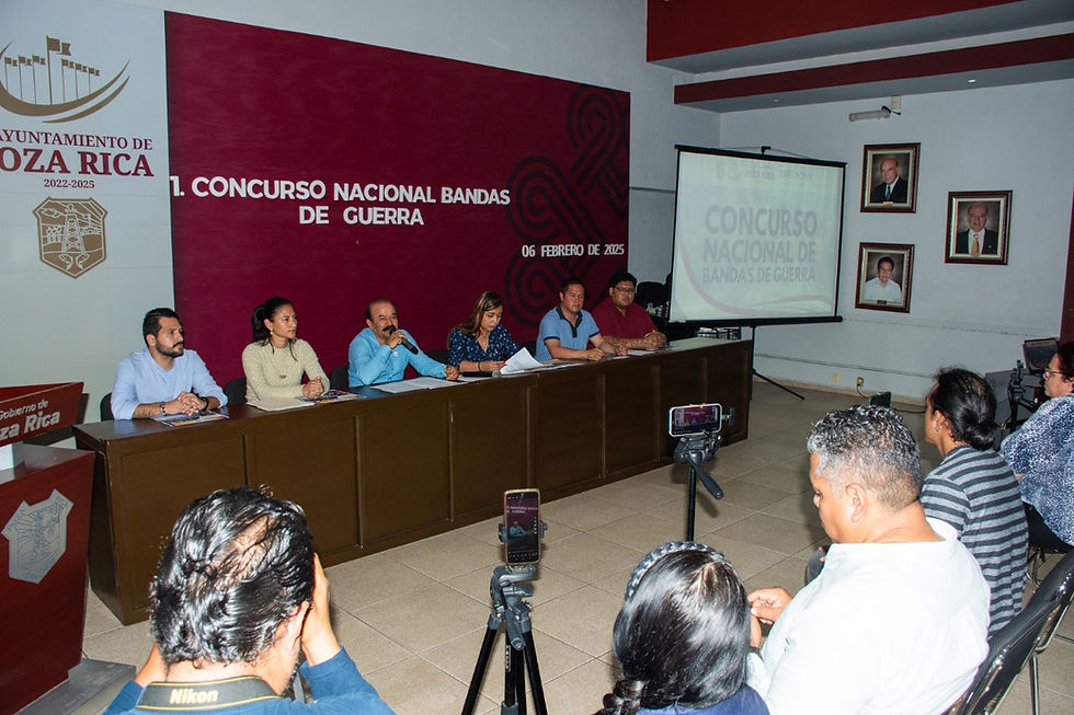 Poza Rica celebrará su 1° Concurso Nacional de Bandas de Guerra.