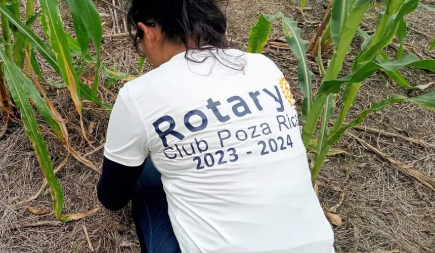 ¡Celebran 119 años de Rotary International sembrando 12,200 árboles!