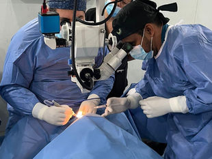 Realizan cirugías de cataratas gratuitas.