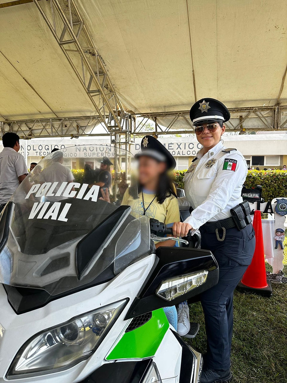 Participa SSP con Encuentro Ciudadano #OrgulloPolicial en Macro Feria Aprendo a Cuidarme.