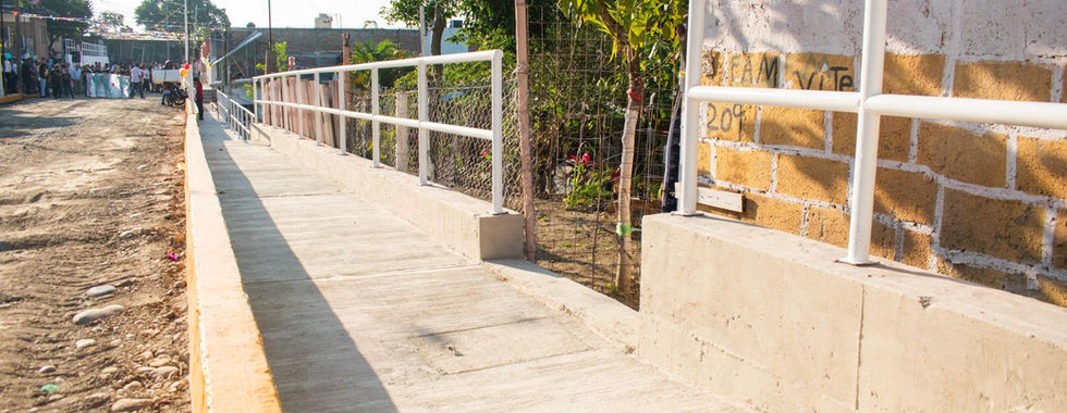 Mejor infraestructura en la colonia Anáhuac
