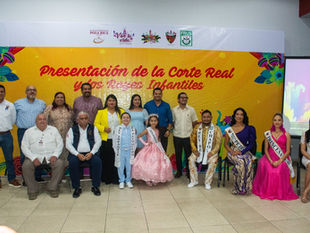 Presentan Corte Real de las Fiestas del Petróleo 2025 “Fantasía”.