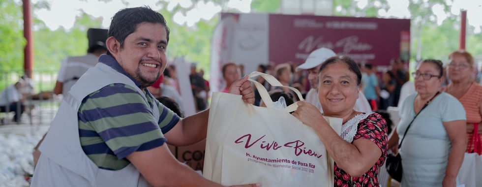 3,000 familias pozarricenses se beneficiarán con apoyos alimentarios.