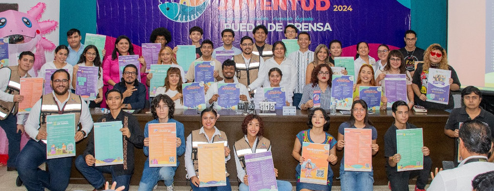 Inician actividades del Mes de la Juventud 2024.