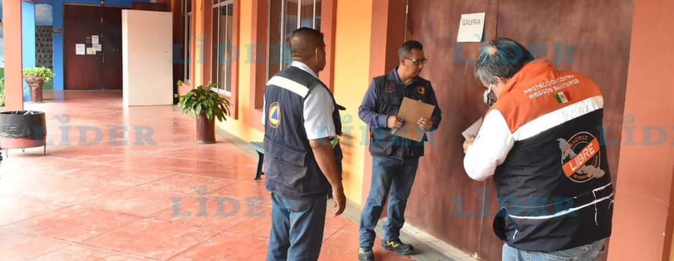 Preparan Albergue temporal en Casa de Cultura Poza Rica.