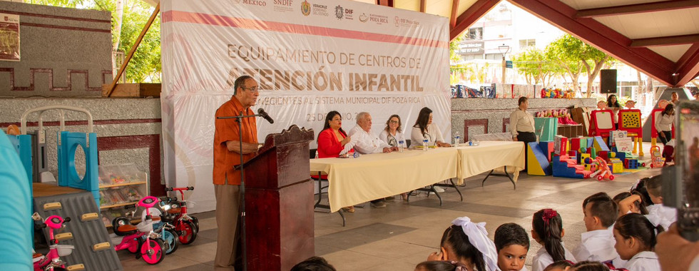 Diputado Electo del Distrito V, Javier Velázquez, asiste a Entrega Equipamiento a Centros de Atención Infantil (CAI).