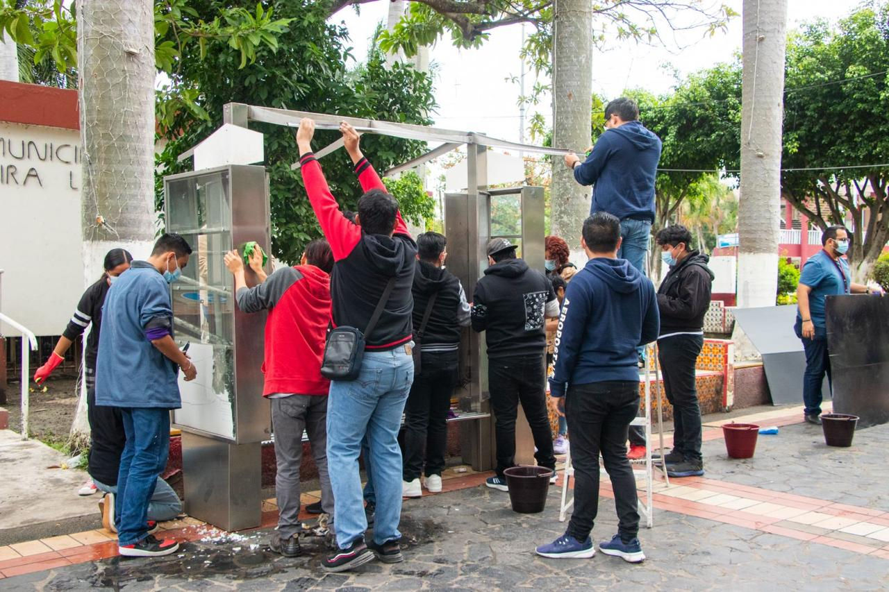 Ponen en marcha Programa de Intervención en Espacios Públicos para las Juventudes en Poza Rica.
