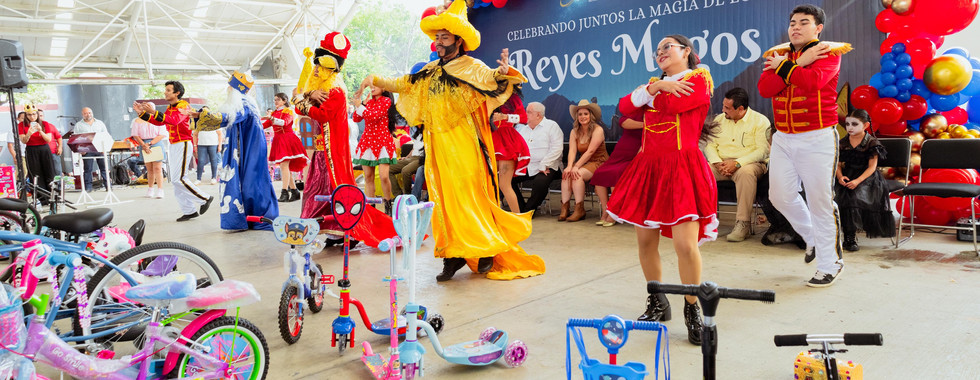 DIF Poza Rica celebró la magia de los reyes magos.