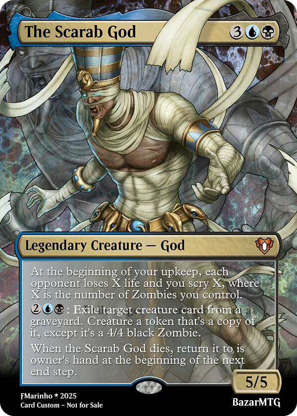 The Scarab God | Bazar MTG