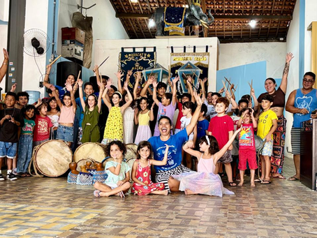 Projeto Elefantinho fortalece vínculos entre infância, território e maracatu no Centro Histórico de João Pessoa
