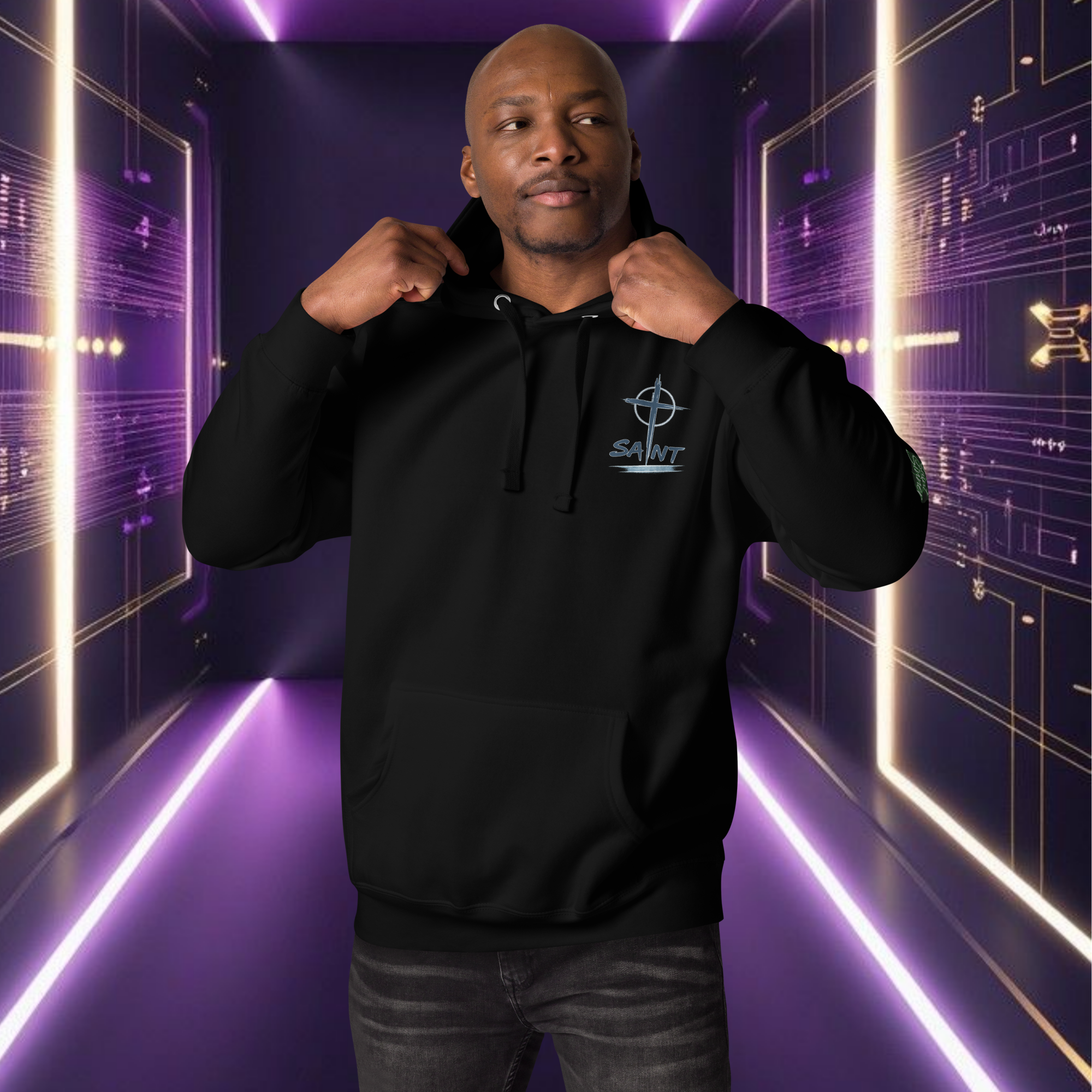 BLESSED & BRUTAL HOODIE