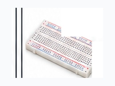 Illustrative photograph of breadboards components