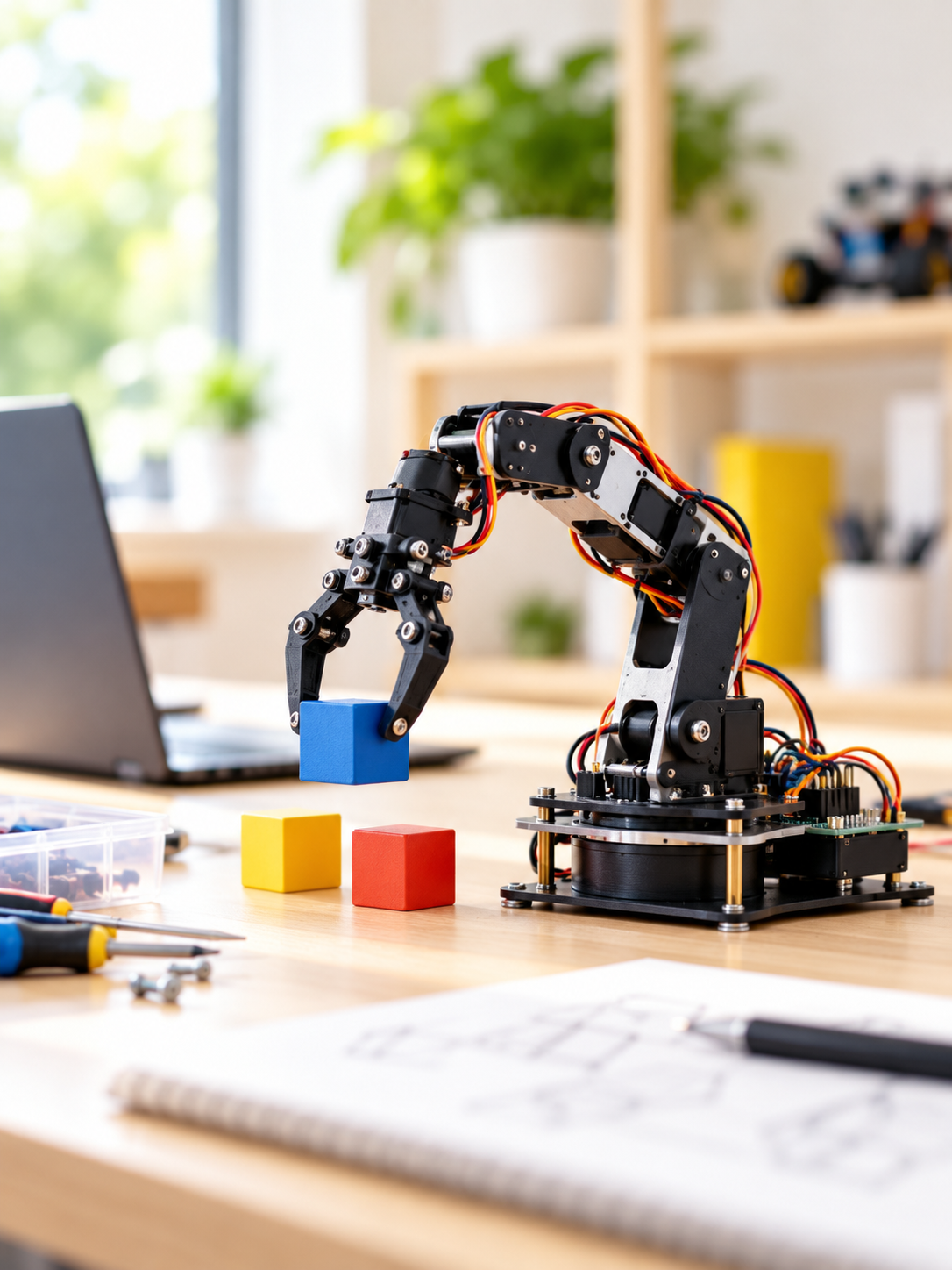 Illustrative robotics and engineering project prototype