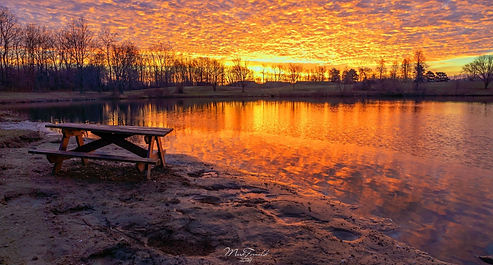 Sunset in Webster, NY