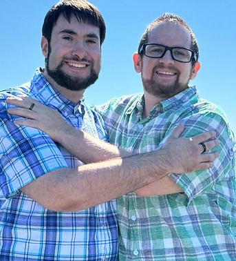 Michael & Tim at the lake
