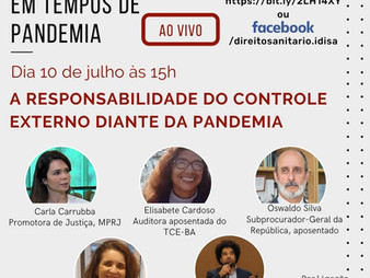 O Controle Externo e a Pandemia da Covid 19