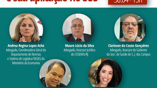 Live: A nova lei de licitações e sua aplicação na saúde