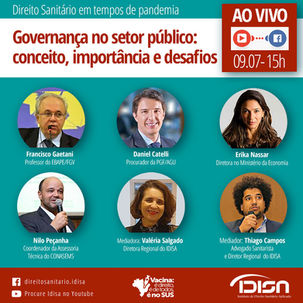 LIVE |AO VIVO| GOVERNANÇA NO SETOR PÚBLICO: CONCEITO, IMPORTÂNCIA E DESAFIOS