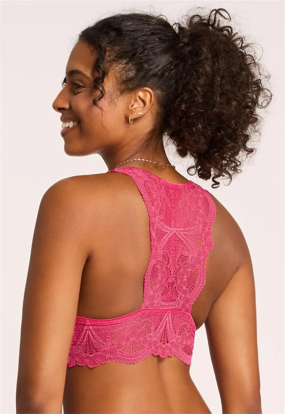 Thumbnail: Fleurt Lace T Back Bralette