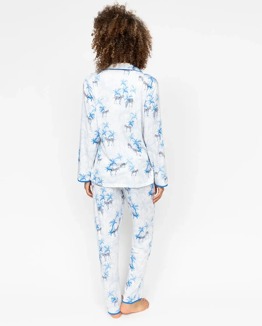 Thumbnail: Cyberjammies Lyla Printed Jersey Two Piece Set
