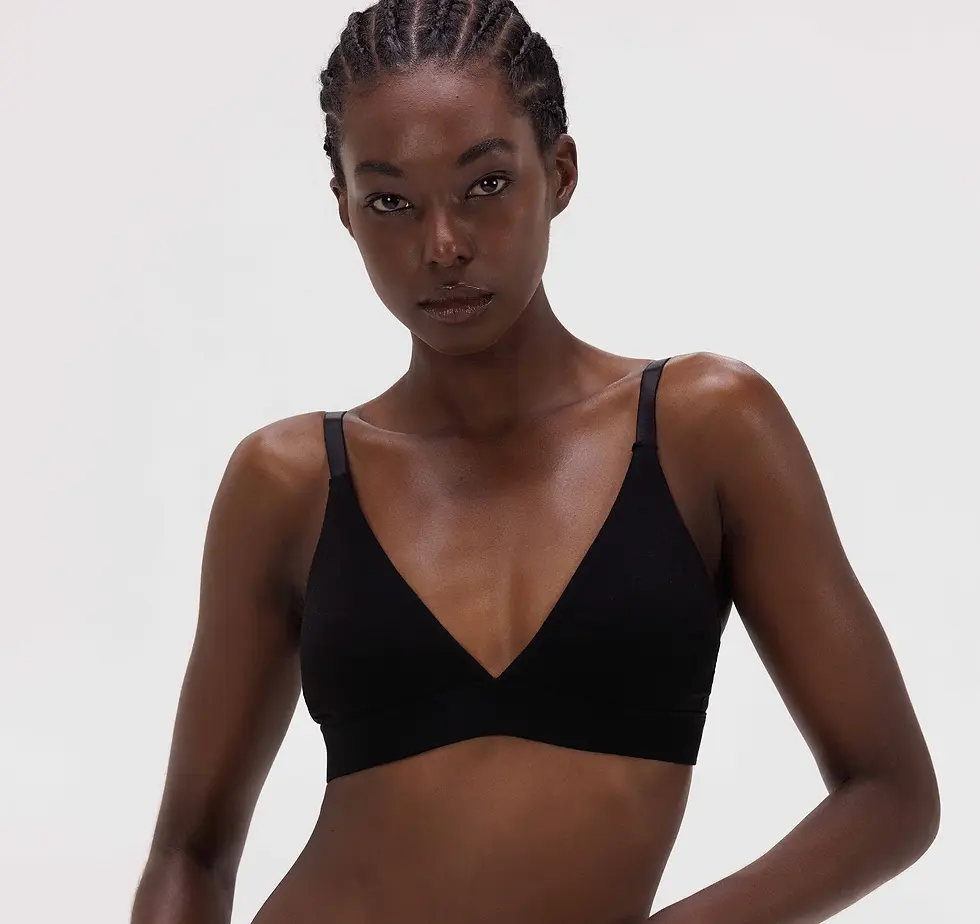 Thumbnail: Mey Organic Cotton Triangle Bralette