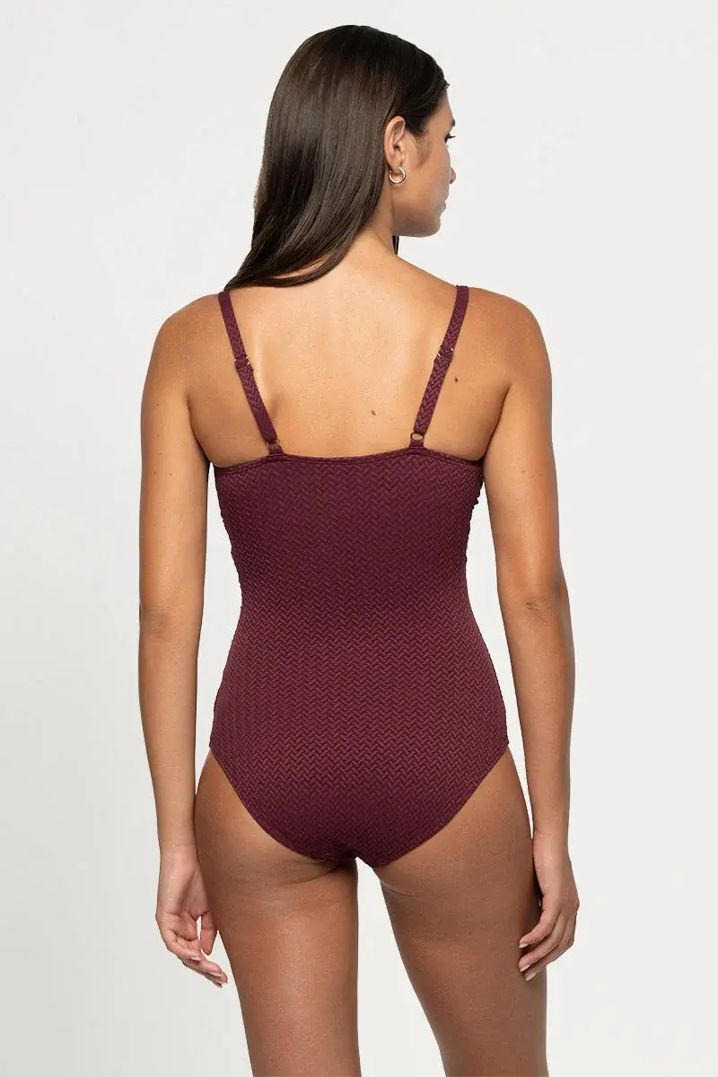 Thumbnail: Nip Tuck Saranya Amanda Swim One Piece