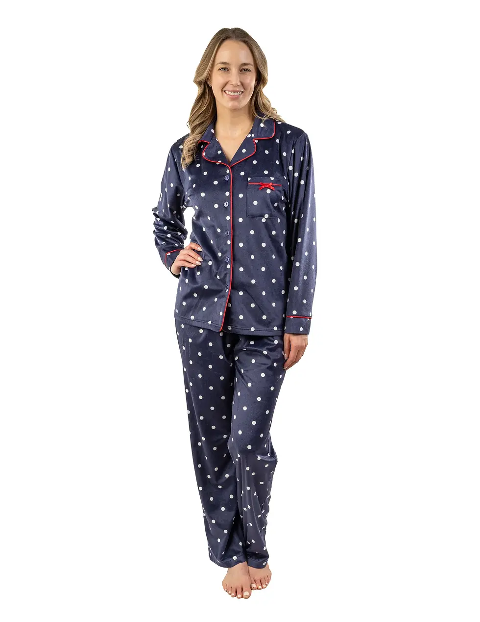 Patricia Silky Velvet PJ Set