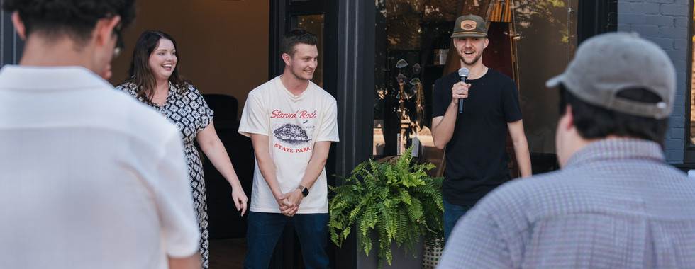 grand opening of Hike + Camp in downtown Utica, IL